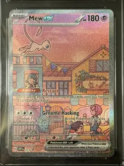 CGC 9 MINT Mew EX 053 151 ULTRA-PREMIUM COLLECTION Pokemon Card Tcg - Image 2