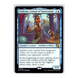 Padeem, Consul of Innovation #62 Regular Rare MTG 2024 Foundations Jumpstart - Image 1