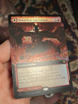 GERMAN Extended Art Foil • Valakut Awakening • Zendikar Rising • NM • Mtg (1922) - Image 2