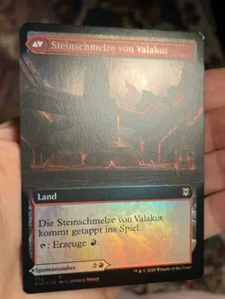GERMAN Extended Art Foil • Valakut Awakening • Zendikar Rising • NM • Mtg (1922) - Image 3