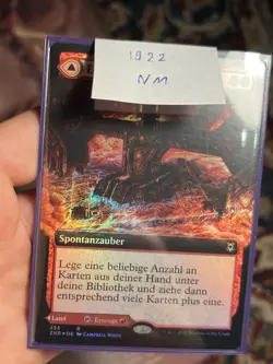 GERMAN Extended Art Foil • Valakut Awakening • Zendikar Rising • NM • Mtg (1922) - Image 5