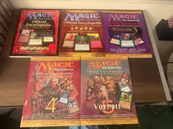 MTG (Magic the Gathering) Official Encyclopedia: Volumes 1-5 - Image 1