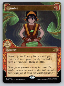 Gamble Showcase - MTG Avatar: The Last Airbender TLA - Image 1