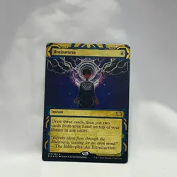 Brainstorm (Foil Etched) - Strixhaven: Mystical Archives (STA)(13) FOIL - MTG - Image 1