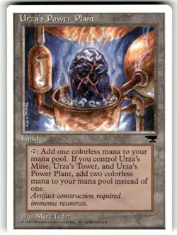 MTG Magic the Gathering Urza's Power Plant (115a/125) Chronicles - Image 1