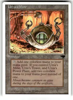 MTG - Urza's Mine - Clawed Sphere - Chronicles Vintage Magic The Gathering 114b - Image 1