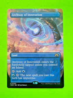 MTG - Modern Horizons 3 - Archway of Innovation - Borderless - Rare - Image 1