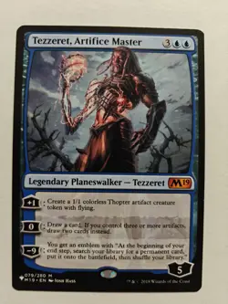 Tezzeret, Artifice Master - Core Set 2019 (M19) - 079/280 - MtG - Image 1