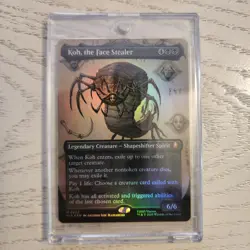 Koh, The Face Stealer (Borderless FOIL) Magic The Gathering - Avatar ATLA - Image 1