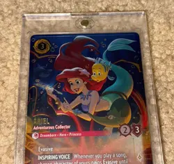 Disney Lorcana Fabled ~ ARIEL - Adventurous Collector ~ ENCHANTED 232/204 - Image 3