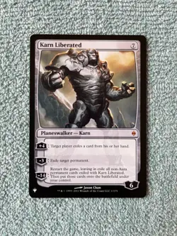 MTG Karn Liberated LP The List PLST New Phyrexia NPH 1 M Magic Gathering EDH - Image 1
