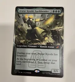 Mtg. Avatar Kyoshi, Earthbender. Extended Art. Avatar: The Last Airbender. Nm - Image 1