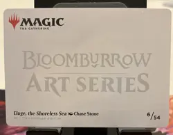MTG - Bloomburrow - Art Series 30 of 54 - Gold Stamp signed - Image 2