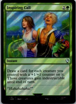 Inspiring Call (Surge Foil) U Commander: FINAL FANTASY 310 NM - Image 1