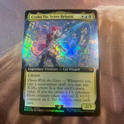 MTG / G’raha Tia Scion Reborn - Extender Art - Foil / Nm & Never Played - Image 1