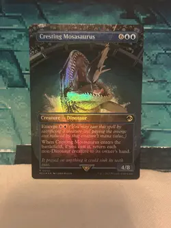 Cresting Mosasaurus (Borderless) Universes Beyond: Jurassic Pikachu World... - Image 1