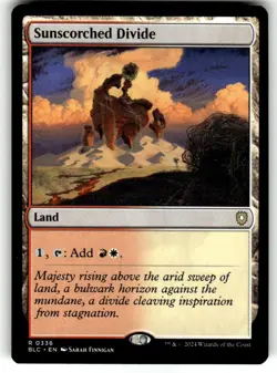 Sunscorched Divide Commander: Bloomburrow Regular MTG - Image 1