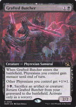 Grafted Butcher (Extended Art) March of the Machine Regular - Image 1