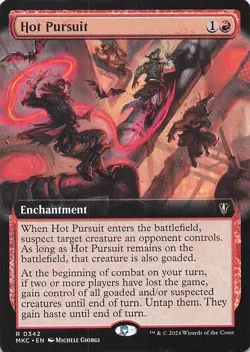 Hot Pursuit (Extended Art) Commander: Murders at Karlov Manor Regular - Image 1