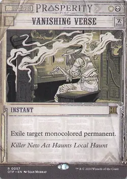 Vanishing Verse Outlaws of Thunder Junction: Breaking News Regular - Image 1