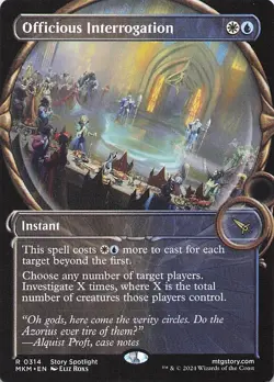 Officious Interrogation (Showcase) Murders at Karlov Manor Regular - Image 1