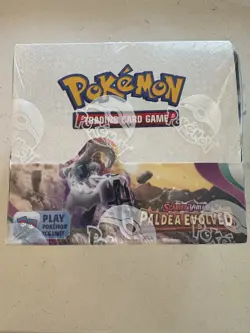 Pokemon TCG Scarlet Violet Paldea Evolved Booster Box Factory Sealed 36 Packs - Image 1