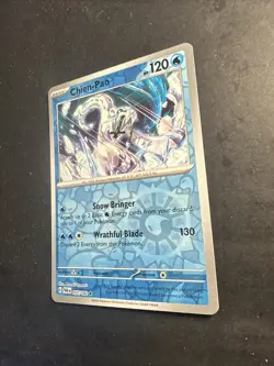 2023 Pokemon Scarlet Violet Paradox Rift Chien Pao 57 /182 Reverse Holo Foil - Image 3