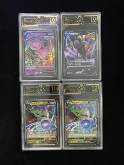 2024 Pokemon TCG S-Chinese Umbreon V Rayquaza V Mew V OCD 10 Pristine Lot*4 M63 - Image 1