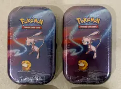 2019 POKEMON MEW PSYDUCK & DRAGONITE KANTO POWER MINI TIN G19 SEALED LOT OF 4 - Image 2