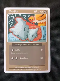 Pokepu Season 2 Martha MAROWAK Pokemon Fan Art Mick Junco Artist - Image 1