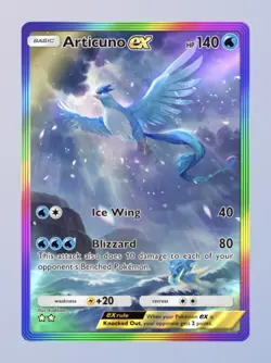 Pokemon Tcg Pocket Trade Articuno ex 2 Star Rainbow (Read description) - Image 1