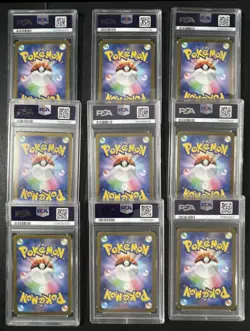 2023 Pokemon SV-P Japanese Yu Nagaba Eevees Full Set (lots of 9) - Image 2