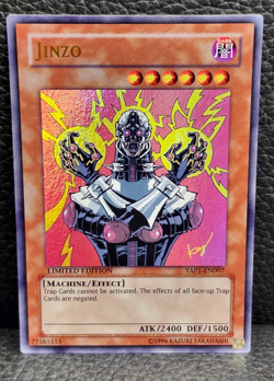 Yugioh Jinzo Anniversary Pack YAP1-EN007 Limited Ultra Rare LP - Image 1