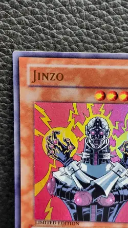Yugioh Jinzo Anniversary Pack YAP1-EN007 Limited Ultra Rare LP - Image 5