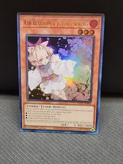 Ash Blossom & Joyous Spring MISPRINT Stamp RA04-EN025 Near Mint Yugioh TCG - Image 1