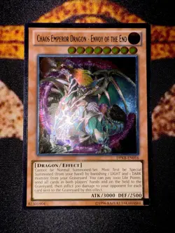 CHAOS EMPEROR DRAGON - ENVOY OF THE END • ULTIMATE RARE • DPKD-EN016 • UNLIMITED - Image 5
