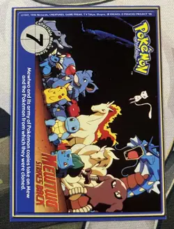 Exeggcute #102 Pokemon TCG Burger King Promo PokeTrivia Trading Card Vintage LP - Image 3