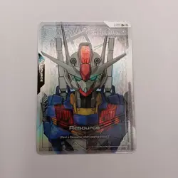 Resource (Gundam Aerial) R-009 C+ Common Plus Foil Bandai Gundam Card Game - Image 1