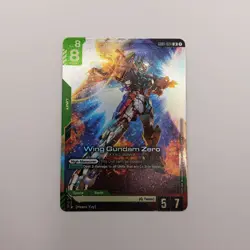 Wing Gundam Zero GD01-024 LR Legendary Rare Foil Bandai Gundam Card Game - Image 1
