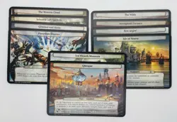 Mtg 10 Planechase: March Of The Machine Oversized Cards Near Mint/Light Play - Image 2
