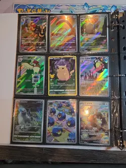 Pokemon Card Lot Binder V/VMAX IR Hits Ex 180 Cards NM Full Art Graded - Image 2