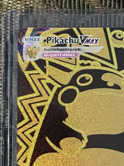 Pokemon Pikachu TCG Lost Origin VMAX Gold Holo Card TG29/TG30 2022 Secret Rare - Image 2