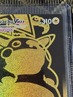 Pokemon Pikachu TCG Lost Origin VMAX Gold Holo Card TG29/TG30 2022 Secret Rare - Image 3