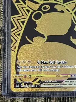 Pokemon Pikachu TCG Lost Origin VMAX Gold Holo Card TG29/TG30 2022 Secret Rare - Image 5
