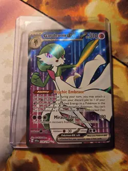 Pokemon Gardevoir EX TCG Full Art Scarlet & Violet Card 228/198 NM Condition WOW - Image 1
