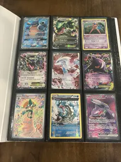Pokemon TCG Binder Collection Ultra Rare Card Lot(binder Included) NM/LP - Image 1