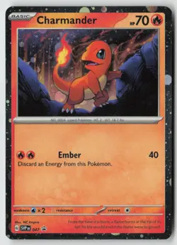 Charmander - (Cosmos Holo) 047 - SV: Scarlet & Violet Promo Cards Holo - PTCG - Image 1