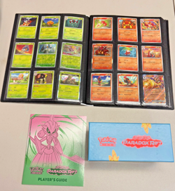 POKEMON TCG PARADOX RIFT COMPLETE SET! 1-182 + RARES 192 CARDS+BINDER +DECK BOX! - Image 1