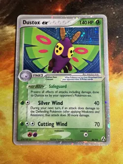 Pokemon Dustox ex Ultra Rare Legend Maker 86/92 Near Mint Card - Image 1