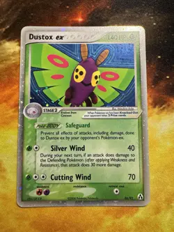 Pokemon Dustox ex Ultra Rare Legend Maker 86/92 Near Mint Card - Image 3